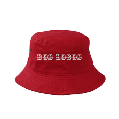 バケットハット　kids red image