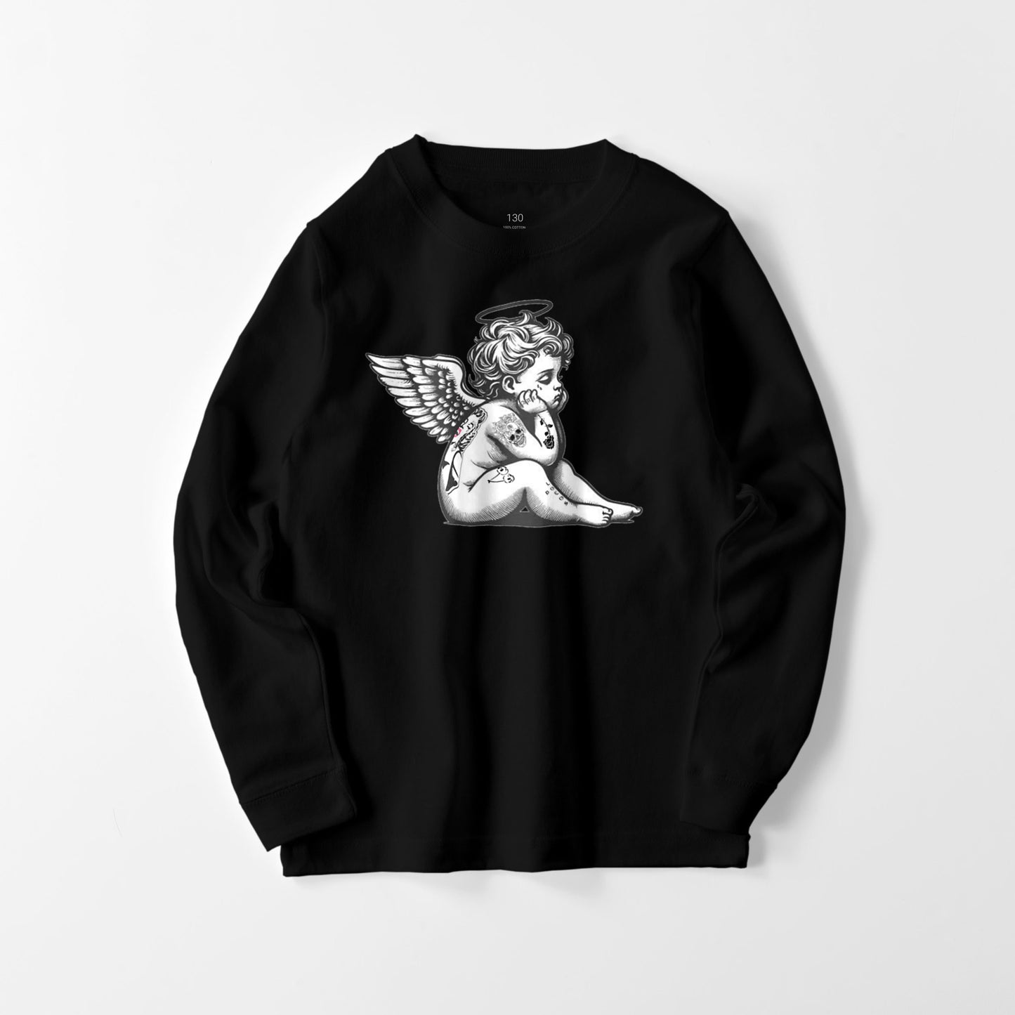 Kids 天使　長袖 black image