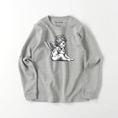 Kids 天使　長袖 gray image