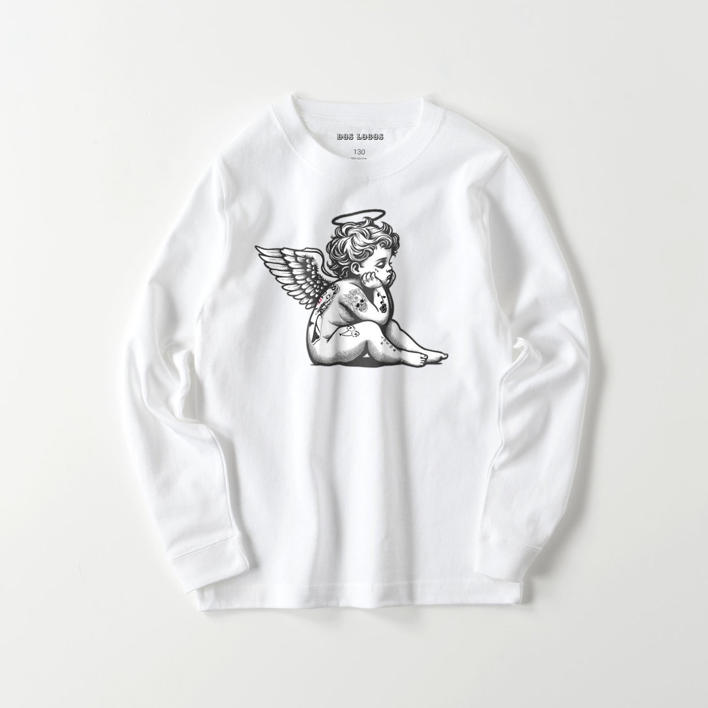 Kids 天使　長袖 white image