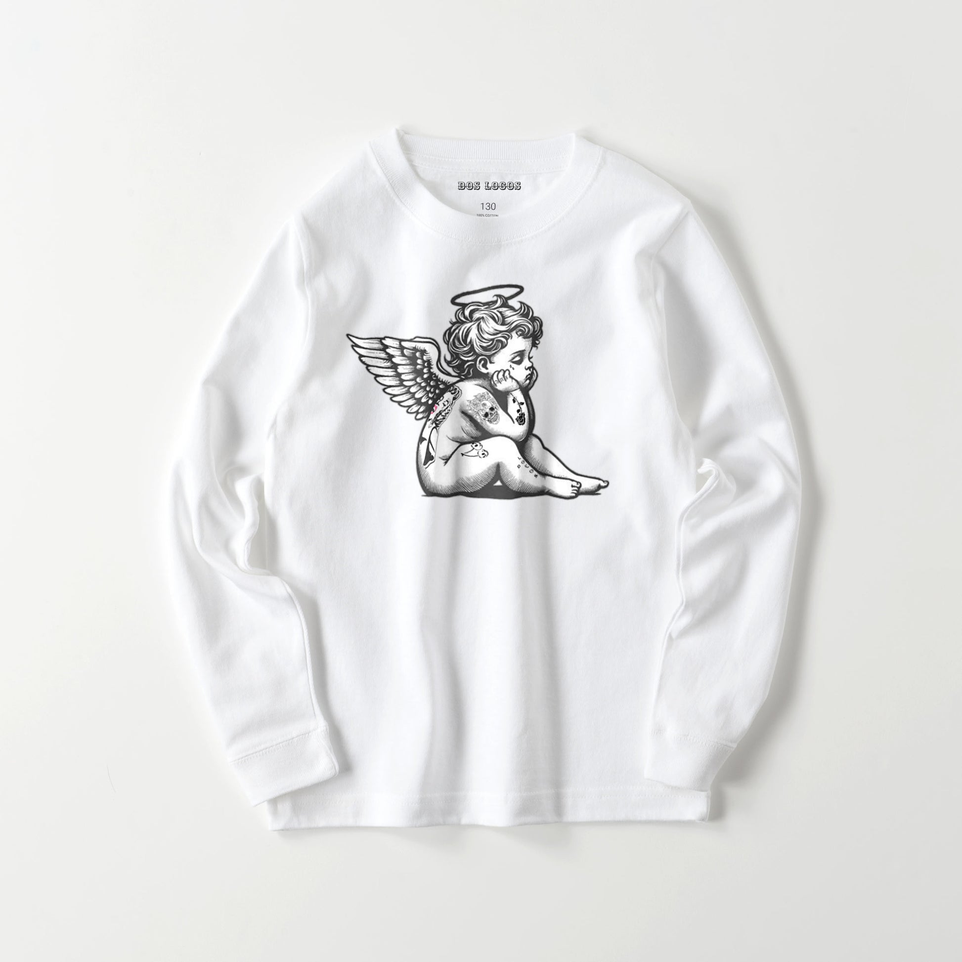 Kids 天使　長袖 white image