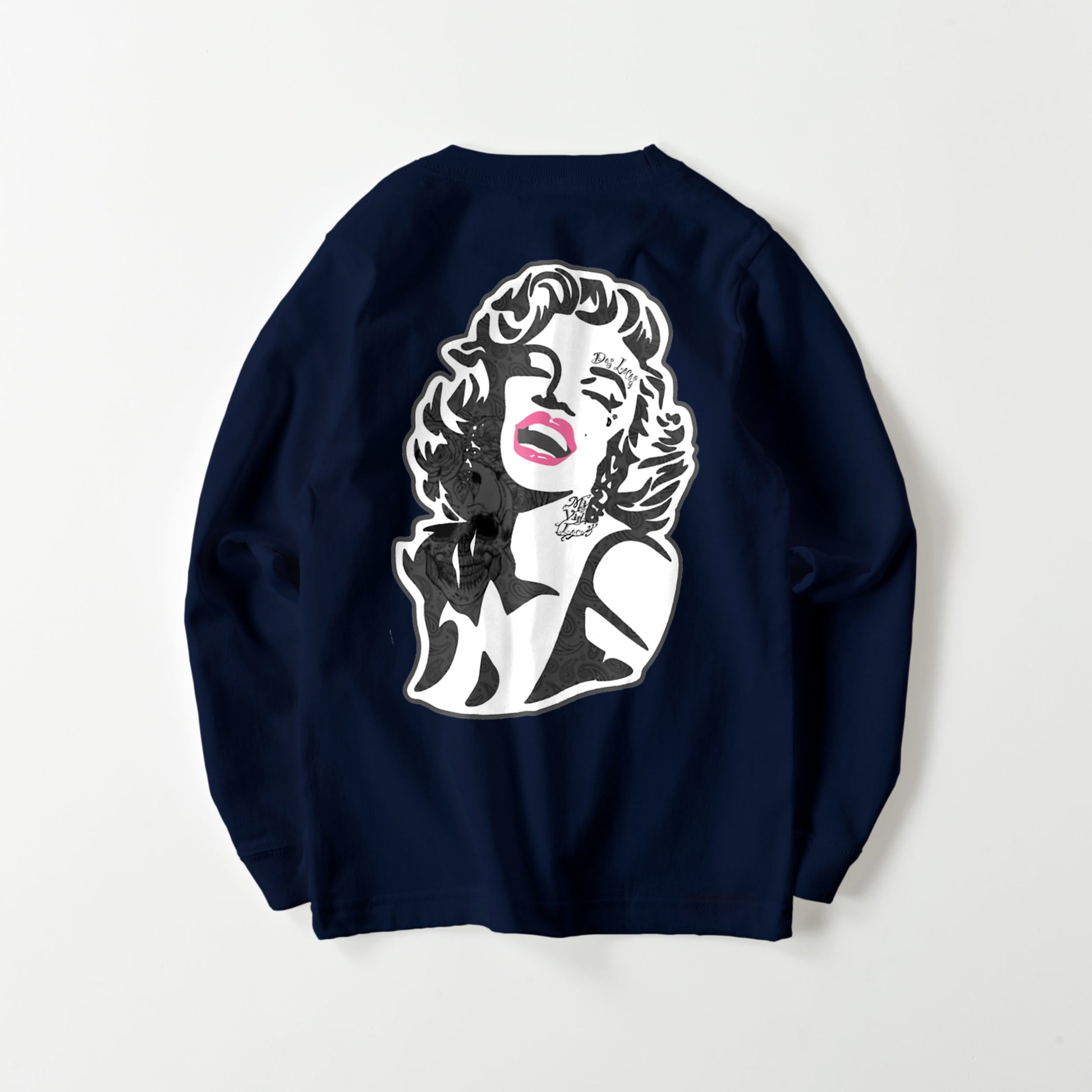 kids モンロー　長袖 navy image