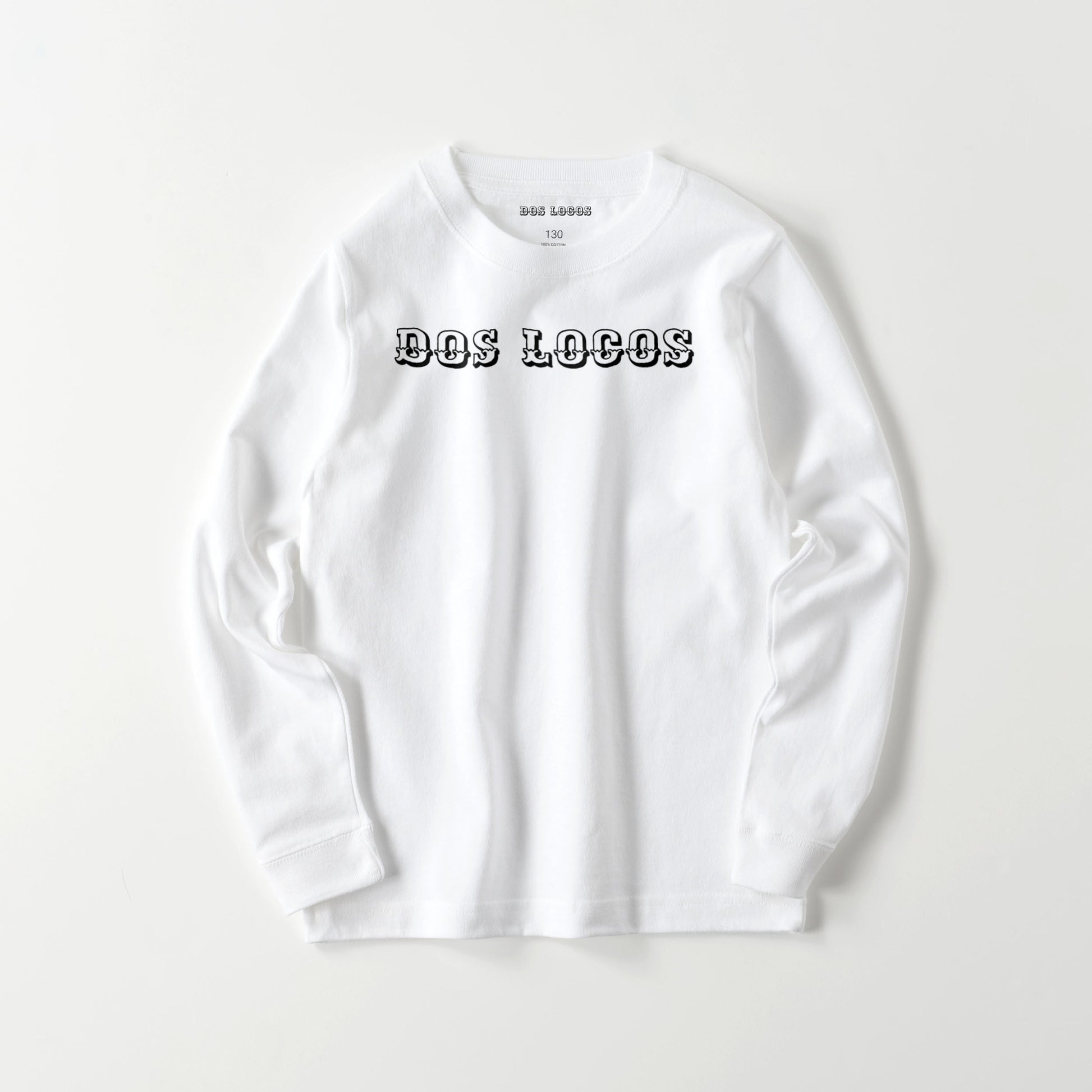 kids モンロー　長袖 white image