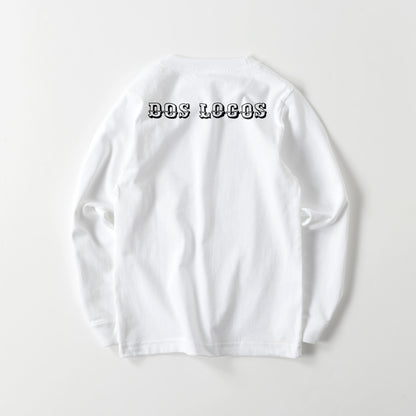 kids チェリー　長袖 white image