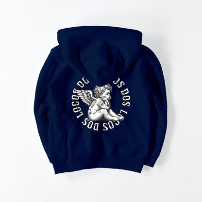 kids パーカー　天使 navy image