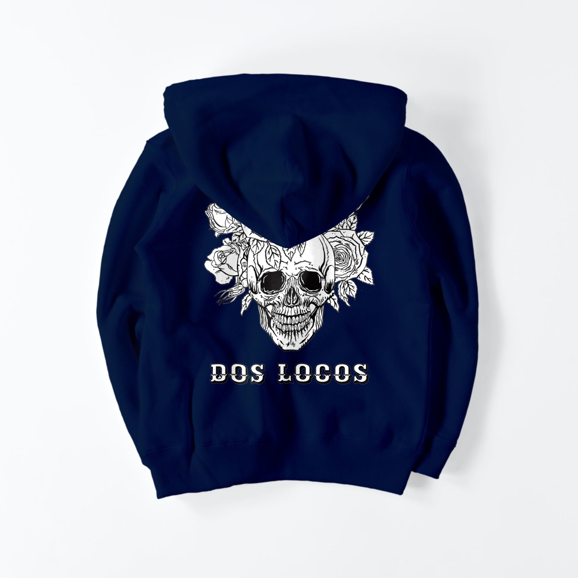 kids パーカー　ローズスカル navy image