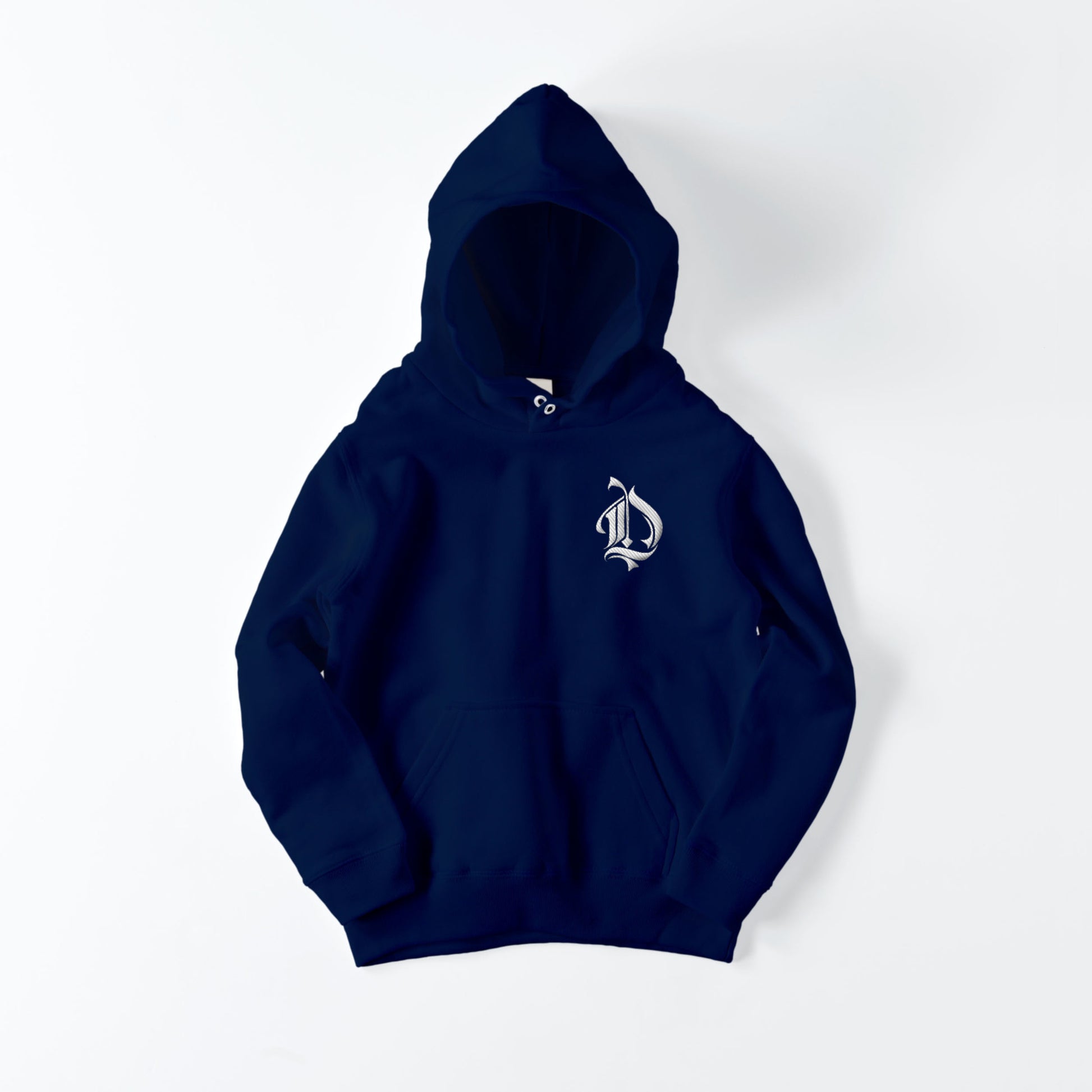 kids パーカー　ローズスカル navy image