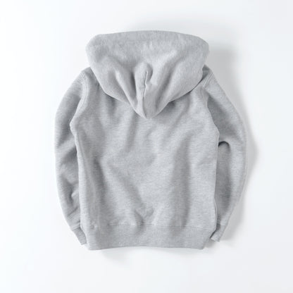 kids パーカー　ニコちゃん gray image