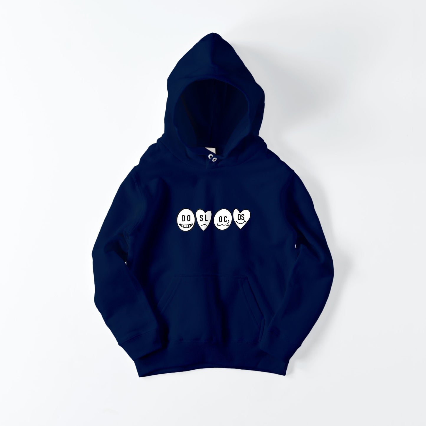 kids パーカー　ニコちゃん navy image