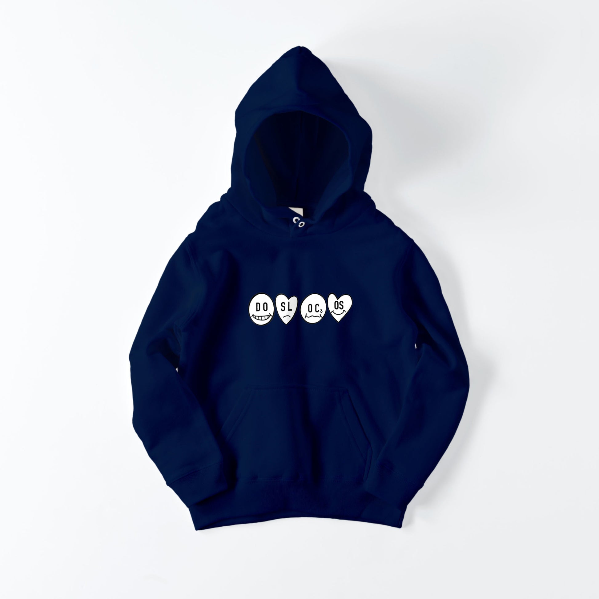 kids パーカー　ニコちゃん navy image