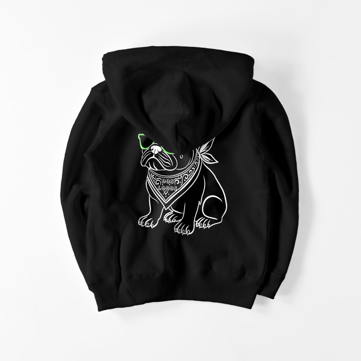 kids ジップパーカー　フレブル black image