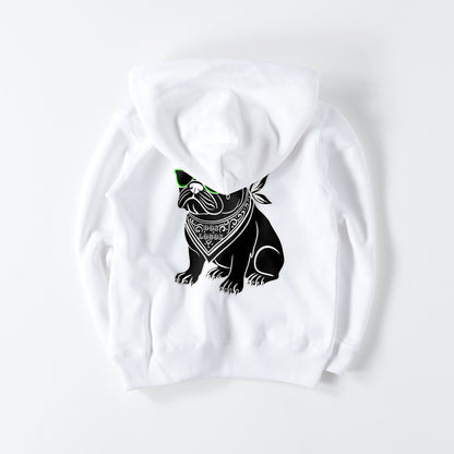 kids ジップパーカー　フレブル white image