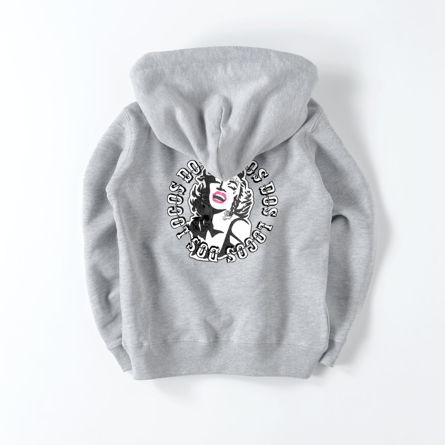 kids ジップパーカー　モンロー gray image