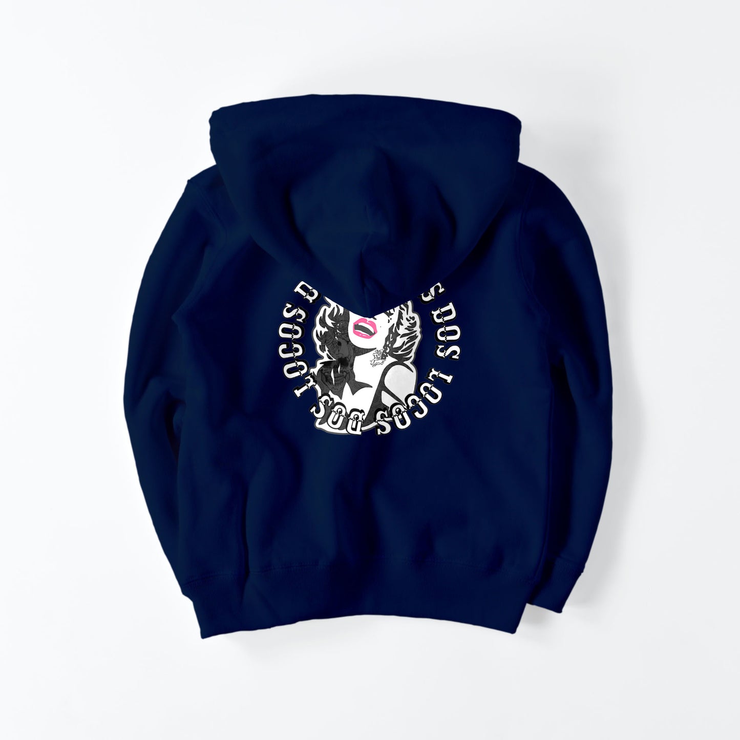 kids ジップパーカー　モンロー navy image