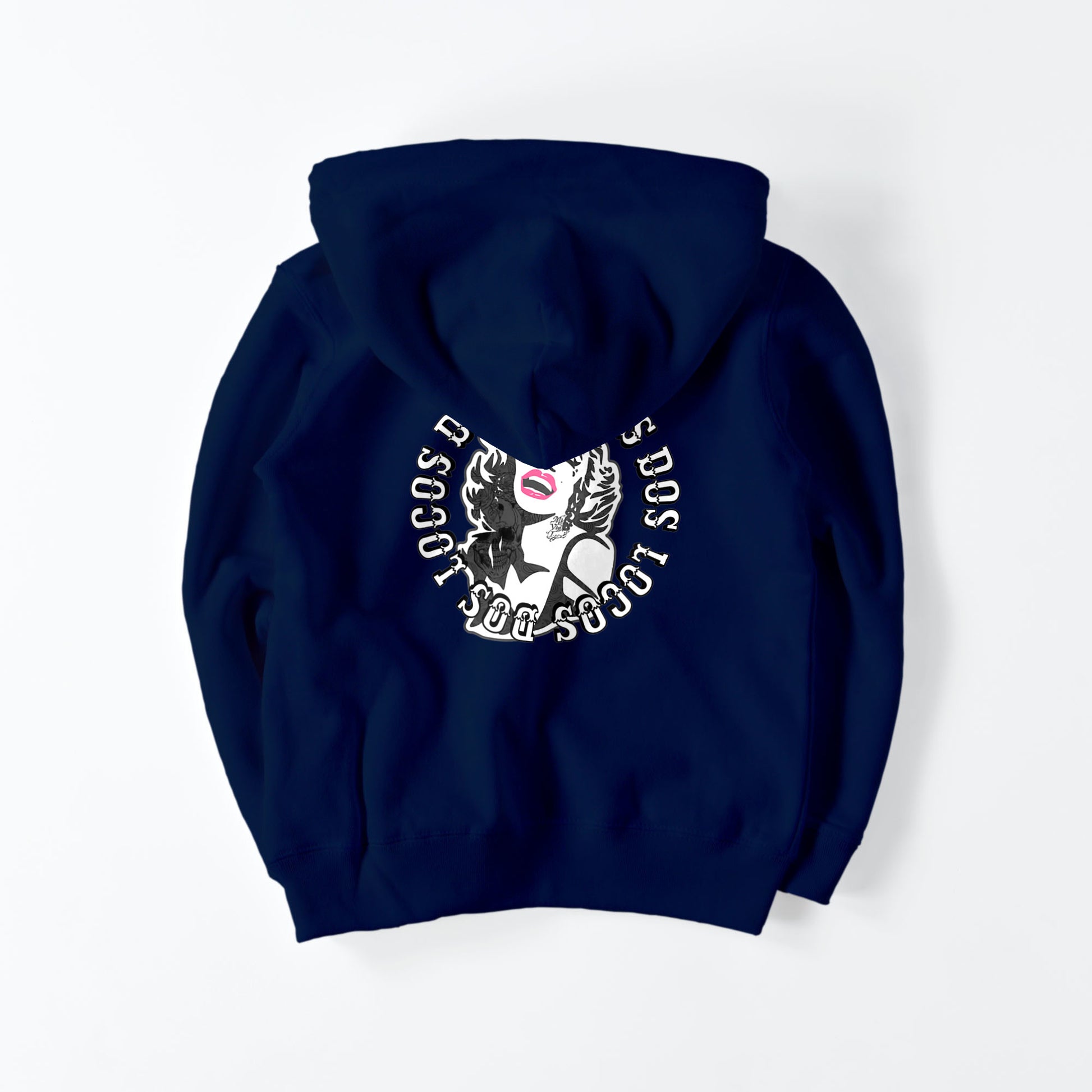 kids ジップパーカー　モンロー navy image