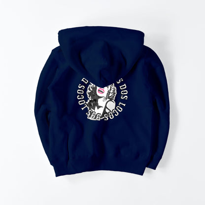 kids ジップパーカー　モンロー navy image