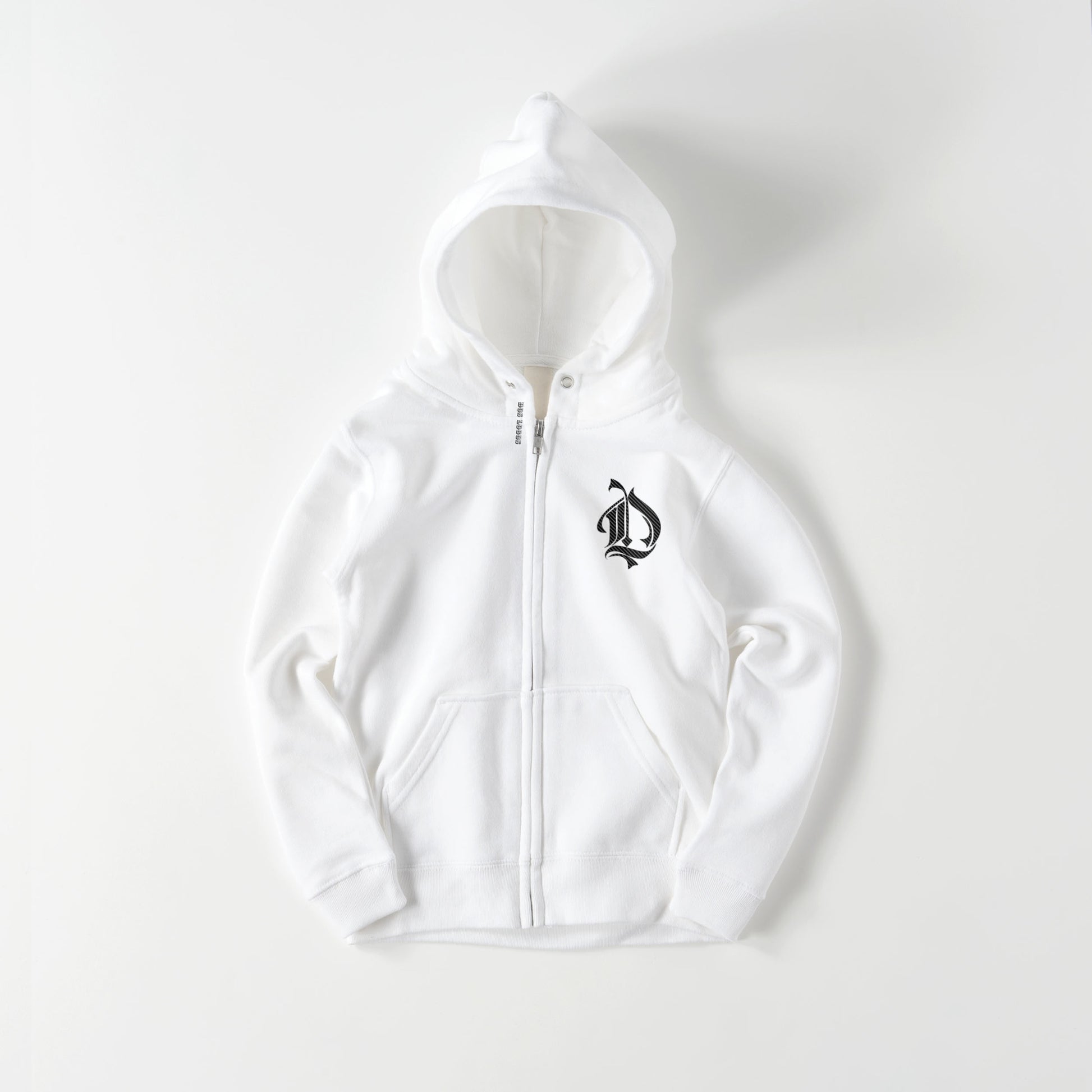 kids ジップパーカー　モンロー white image