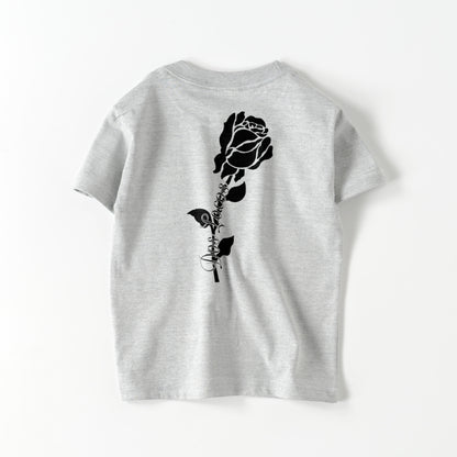 Tシャツkids ローズ gray image
