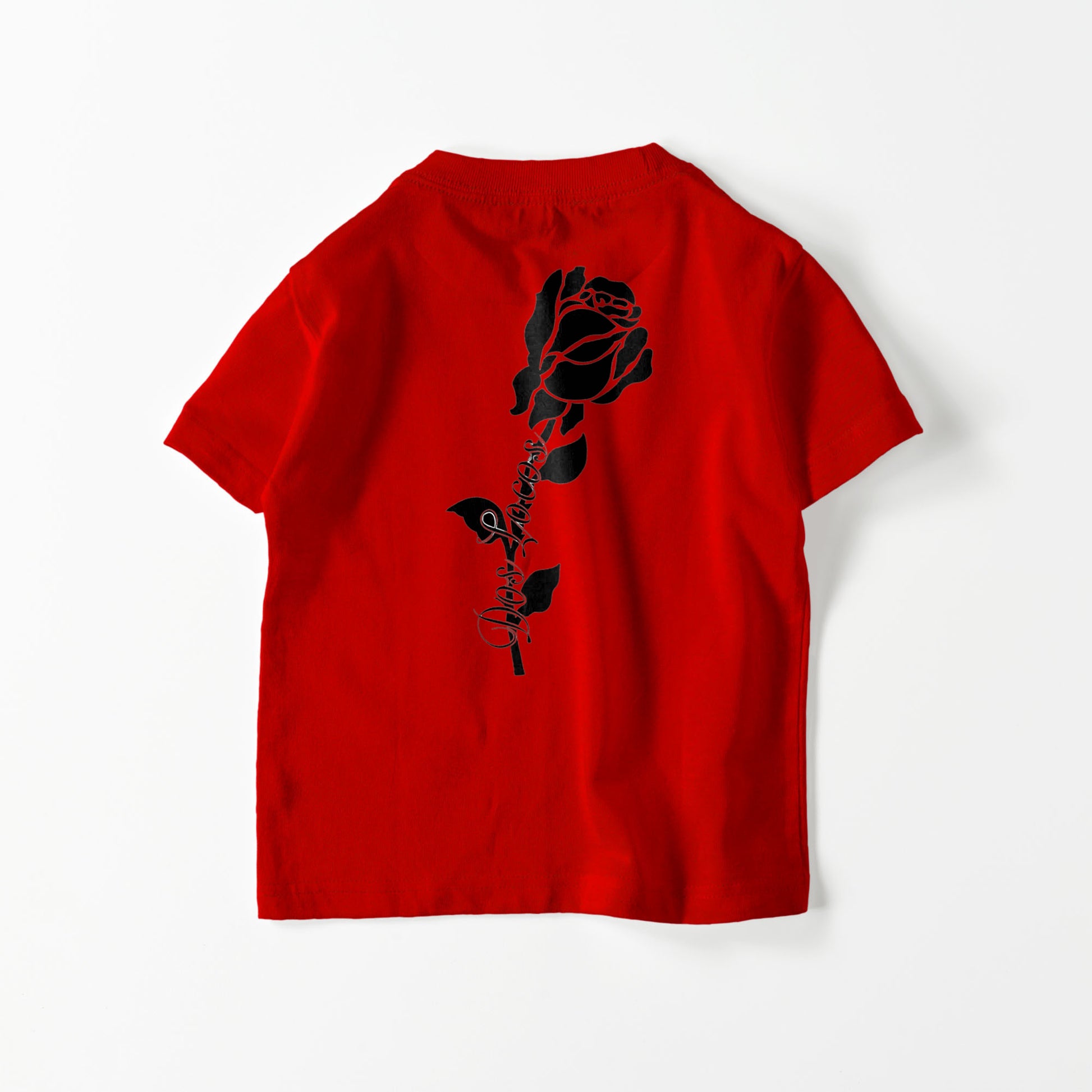 Tシャツkids ローズ red image