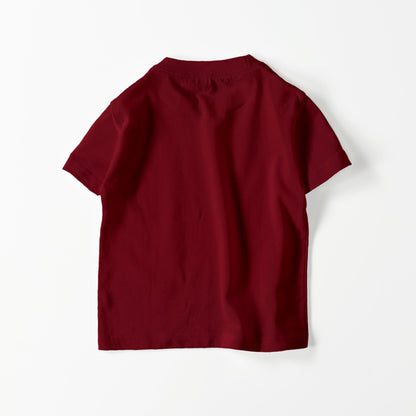 kidsTシャツ　カラー burgundy image
