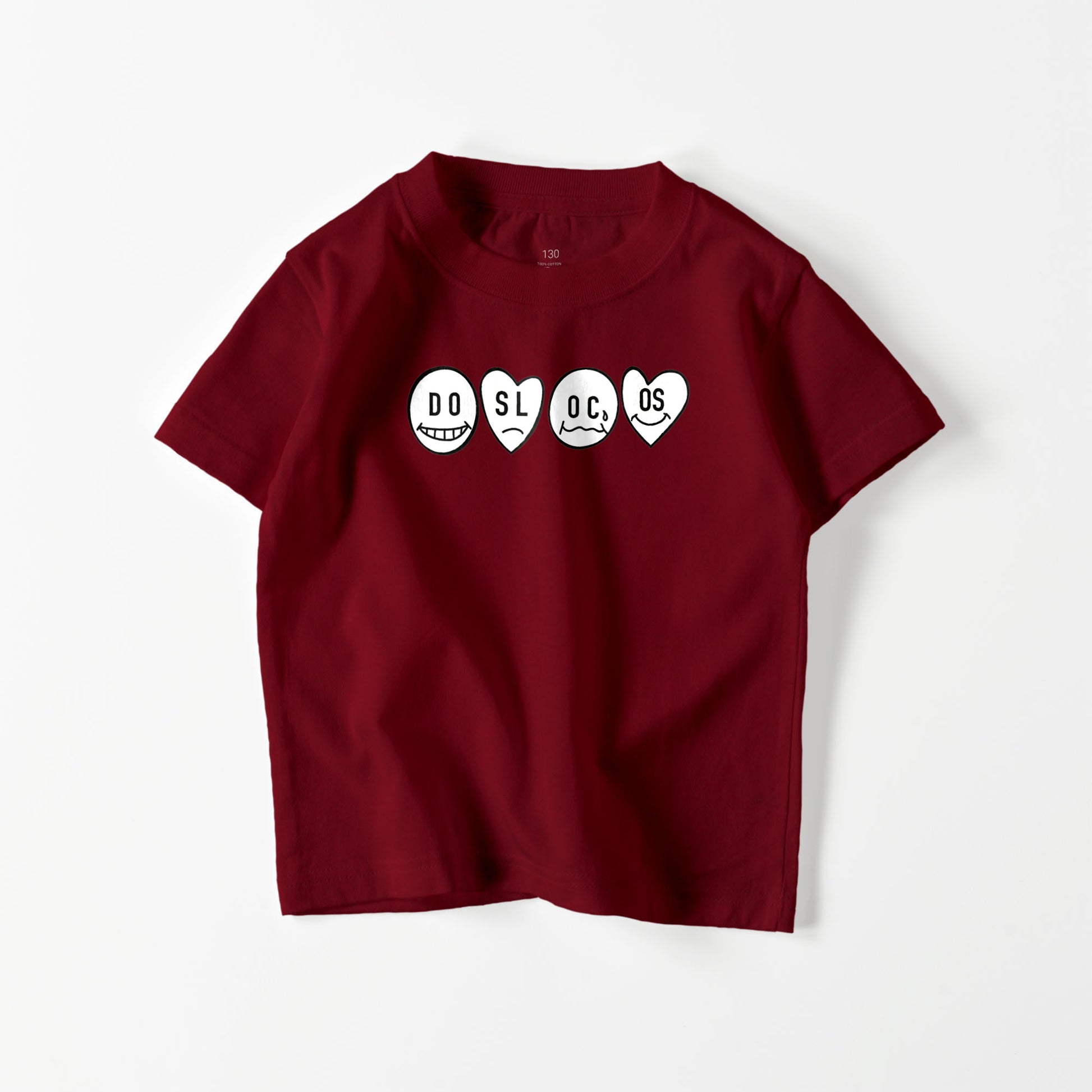kidsTシャツ　カラー burgundy image