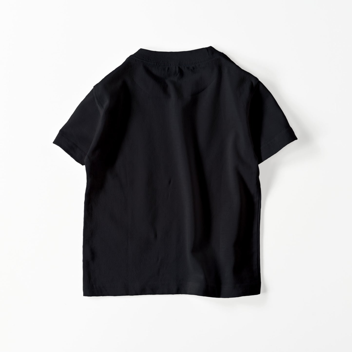 kidsTシャツ　カラー black image
