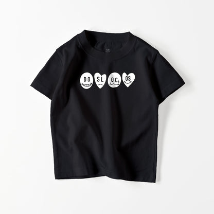 kidsTシャツ　カラー black image