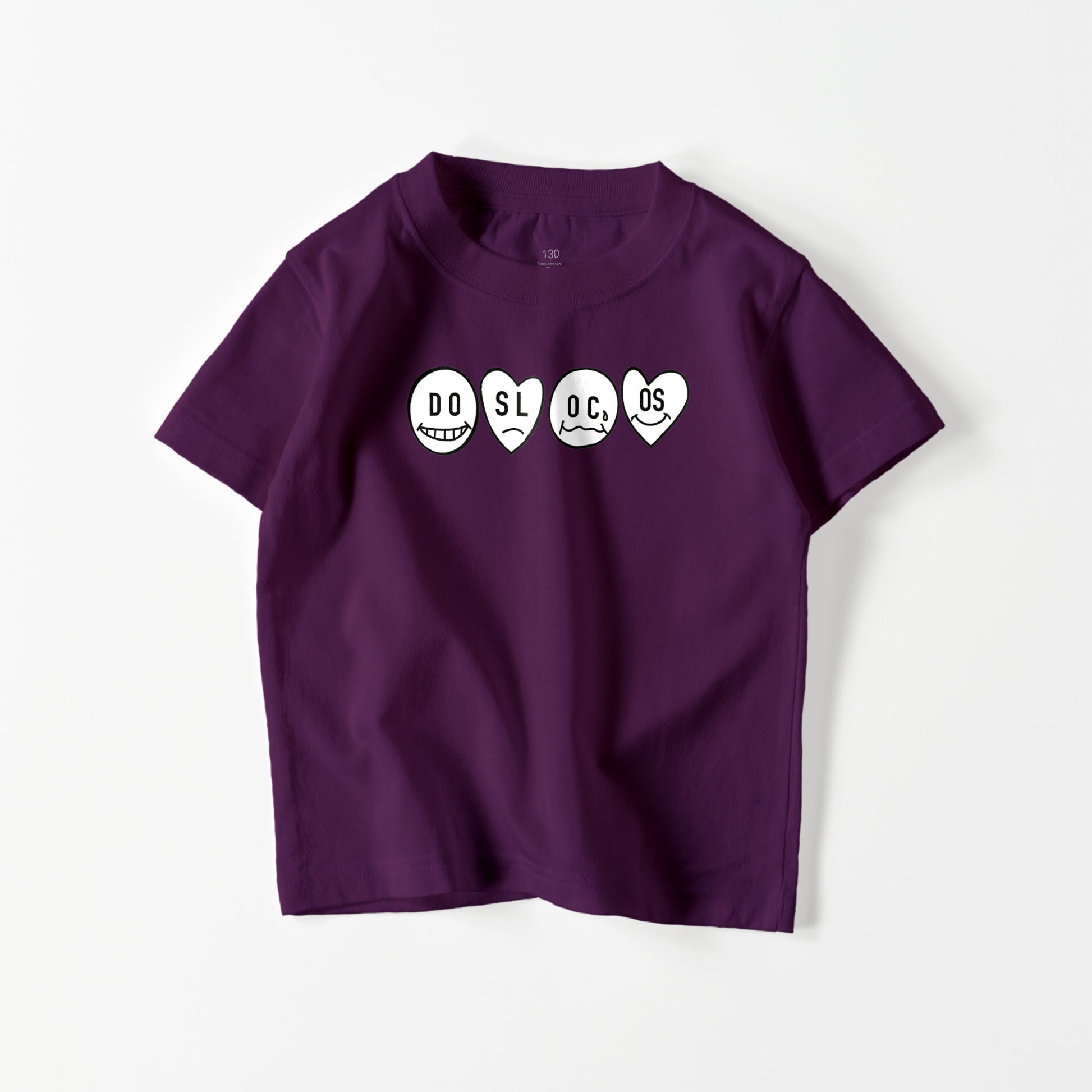 kidsTシャツ　カラー purple image
