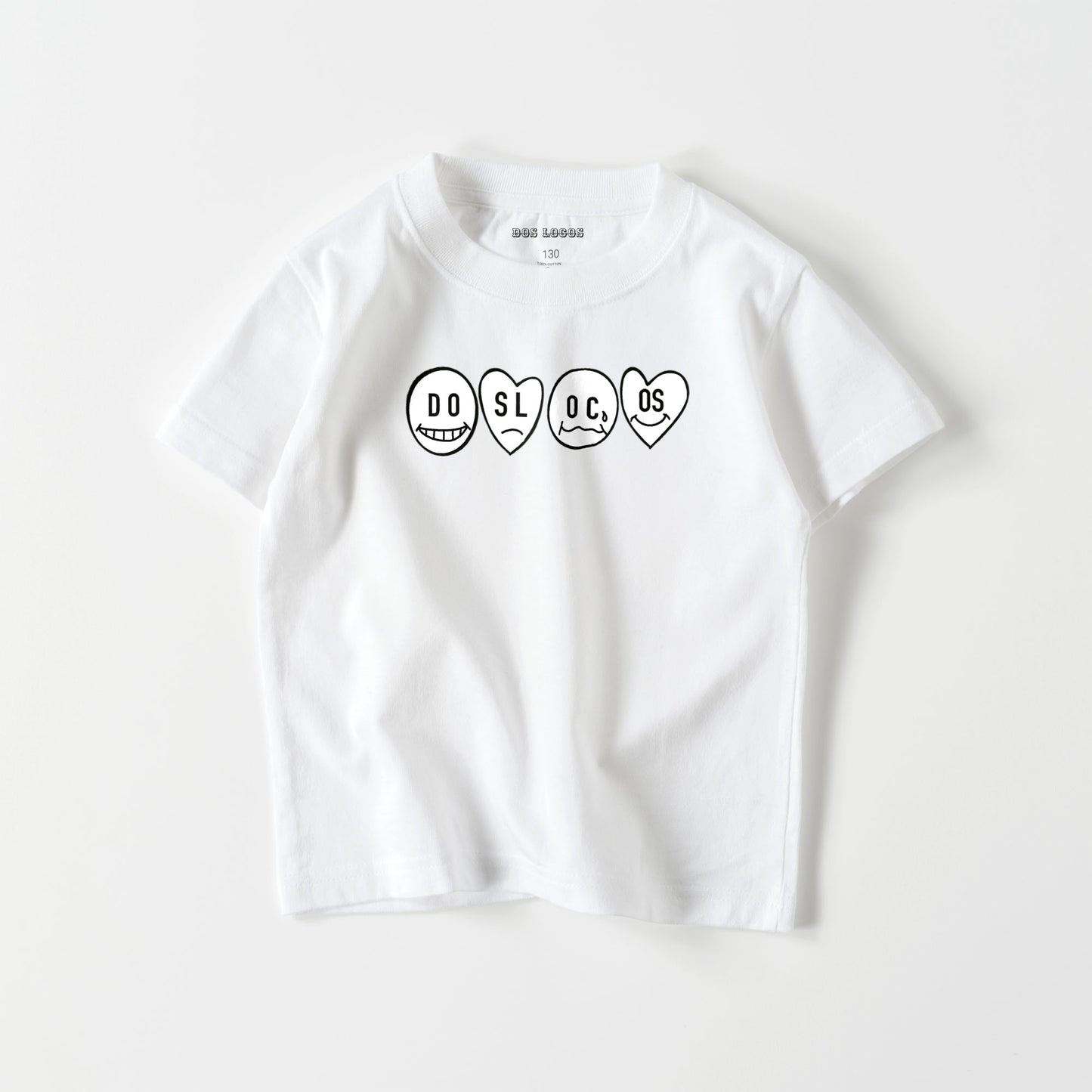 kidsTシャツ　カラー white image