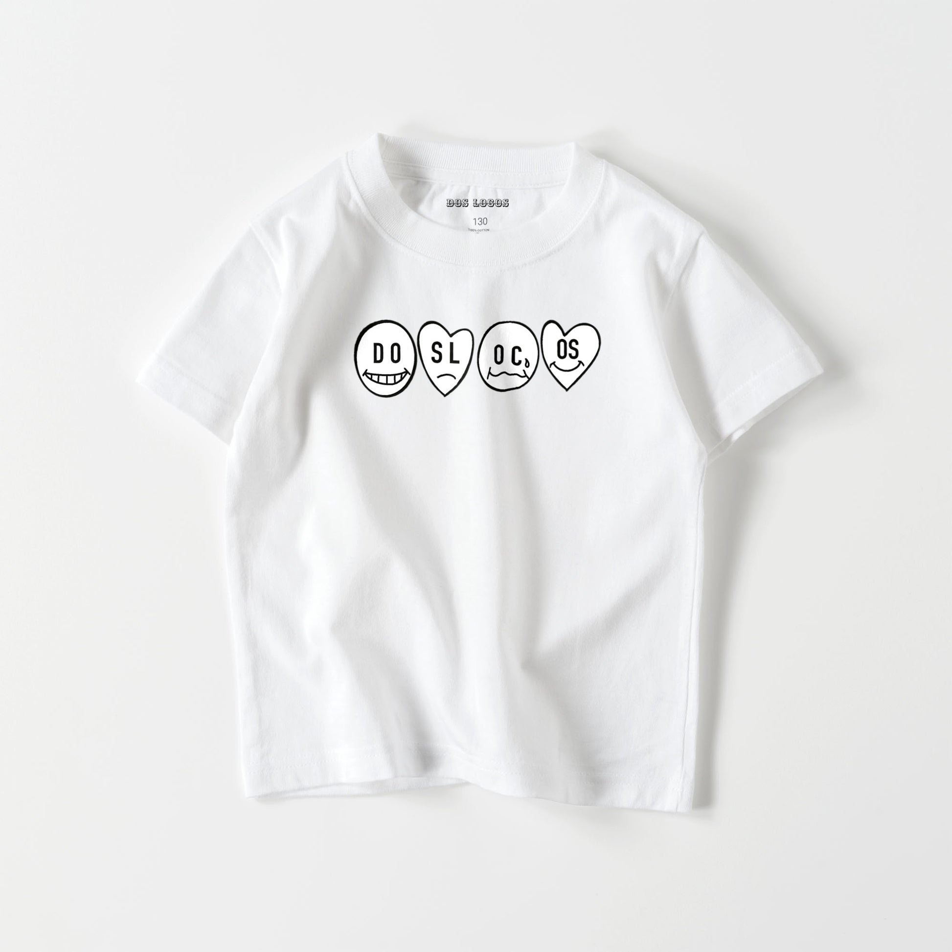 kidsTシャツ　カラー white image