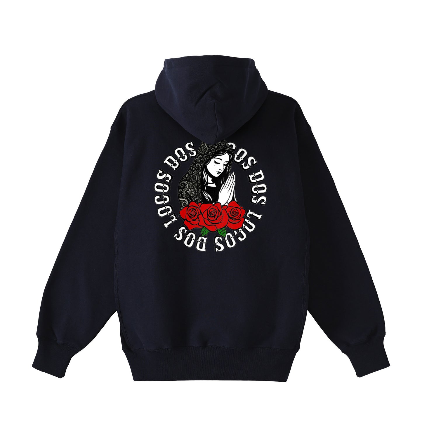 裏起毛ジップパーカー　マリア navy image