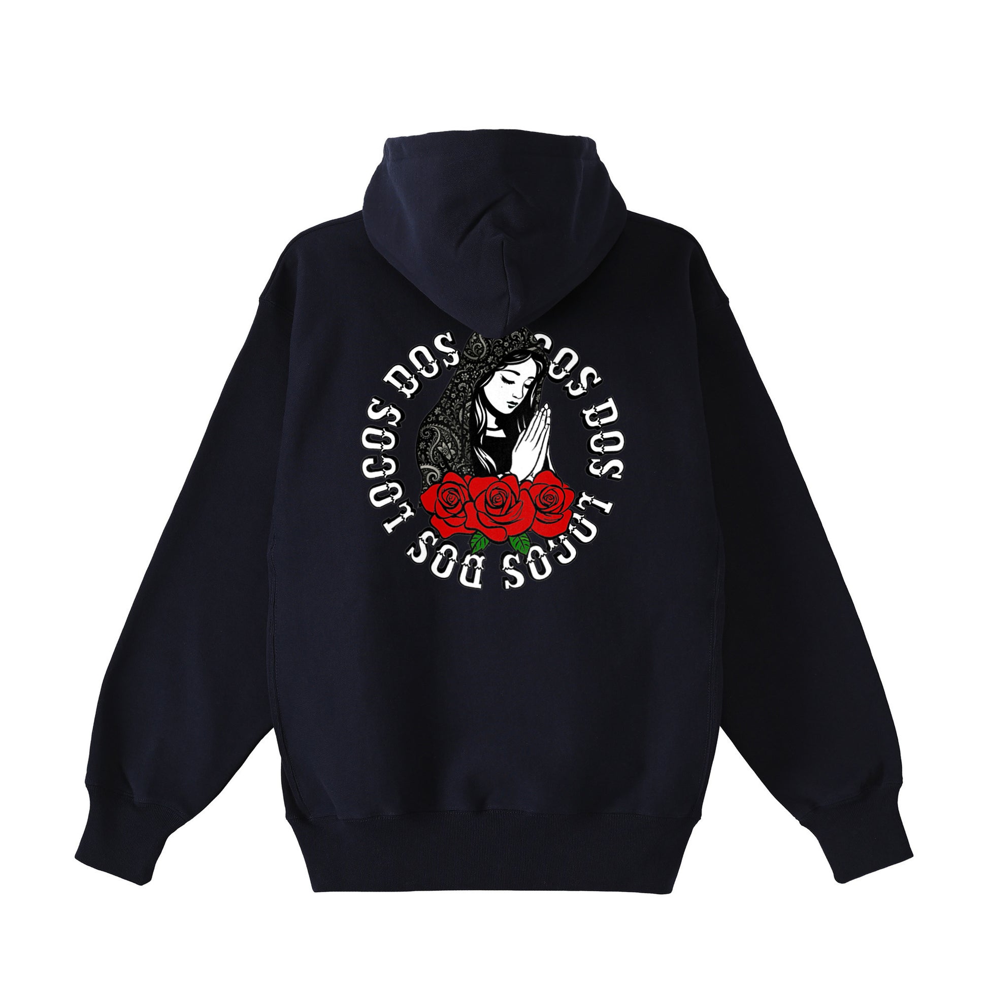 裏起毛ジップパーカー　マリア navy image