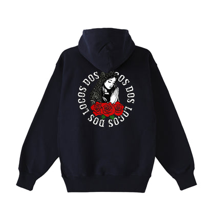 裏起毛ジップパーカー　マリア navy image