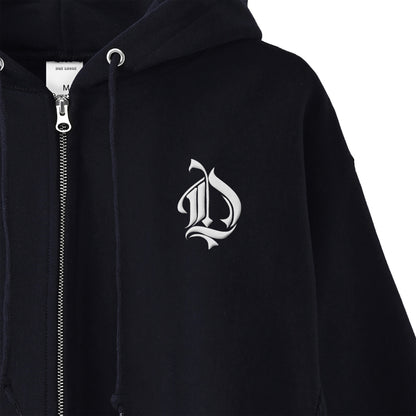 裏起毛ジップパーカー　マリア navy image