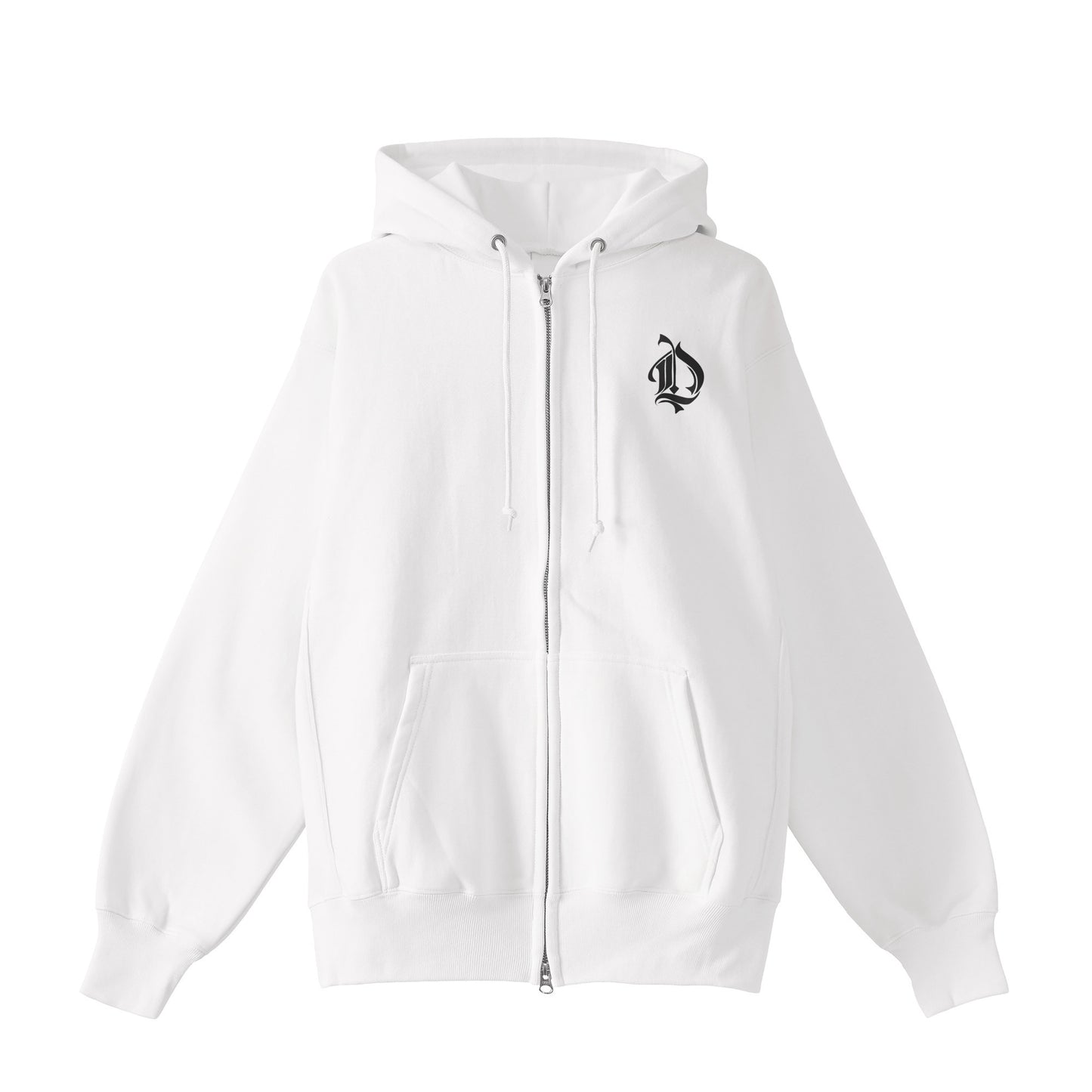 裏起毛ジップパーカー　マリア white image