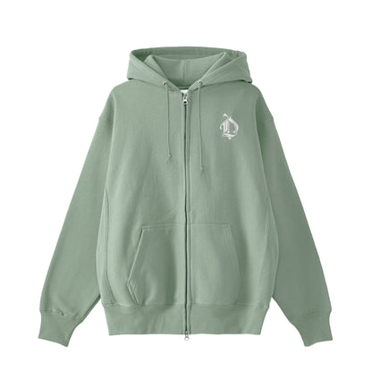 裏起毛ジップパーカー　フレブル green image