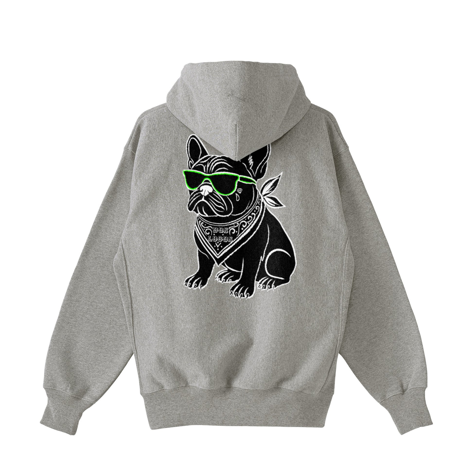 裏起毛ジップパーカー　フレブル gray image