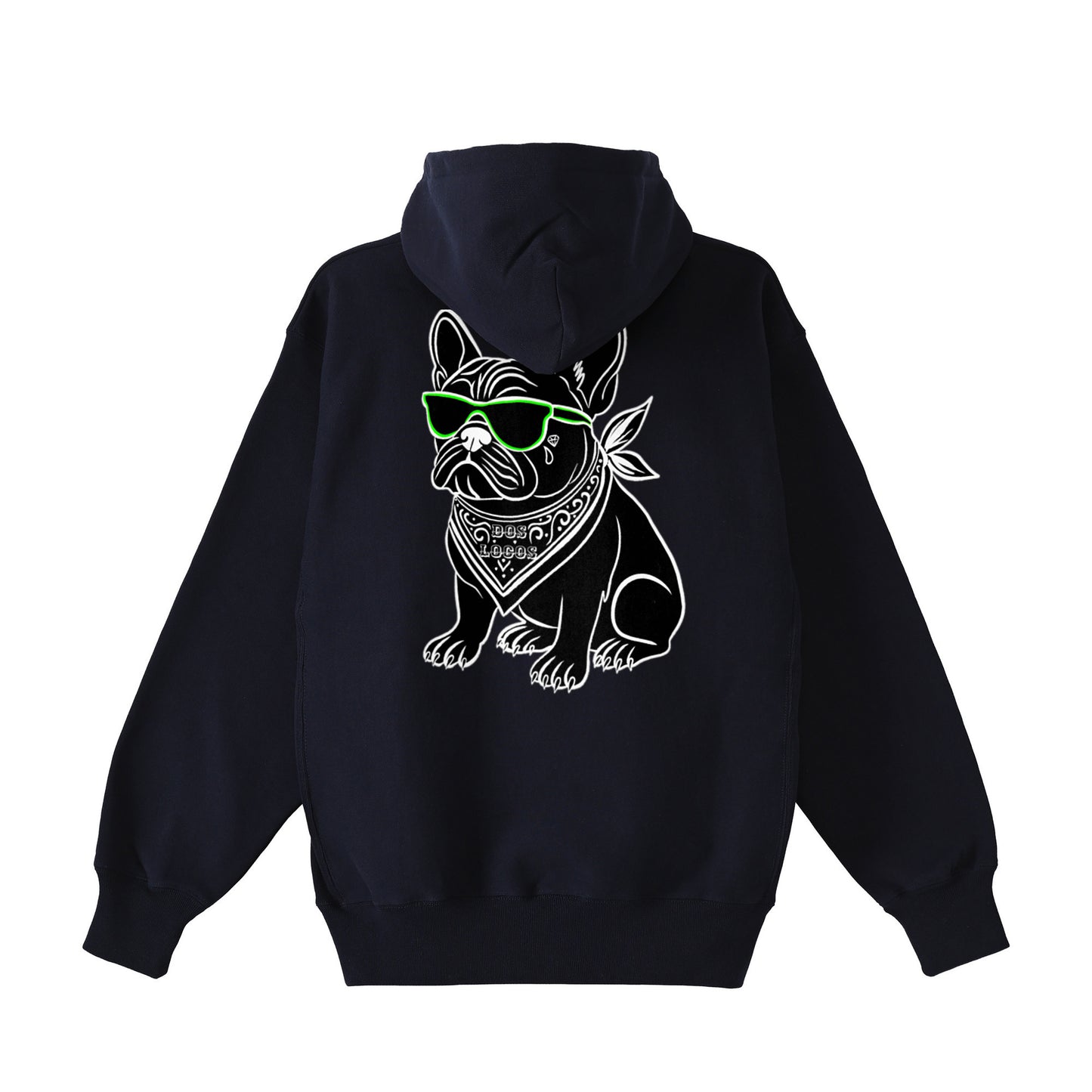 裏起毛ジップパーカー　フレブル navy image
