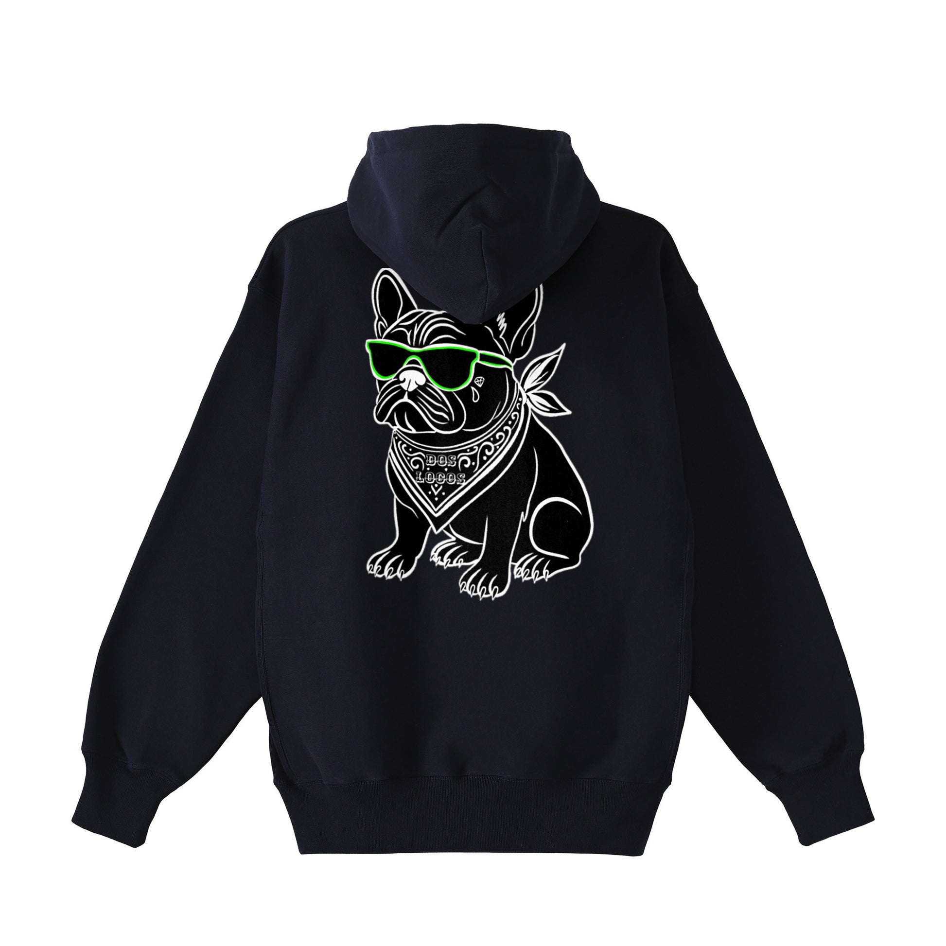 裏起毛ジップパーカー　フレブル navy image