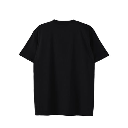 Tシャツ　刺繍ロゴ black image