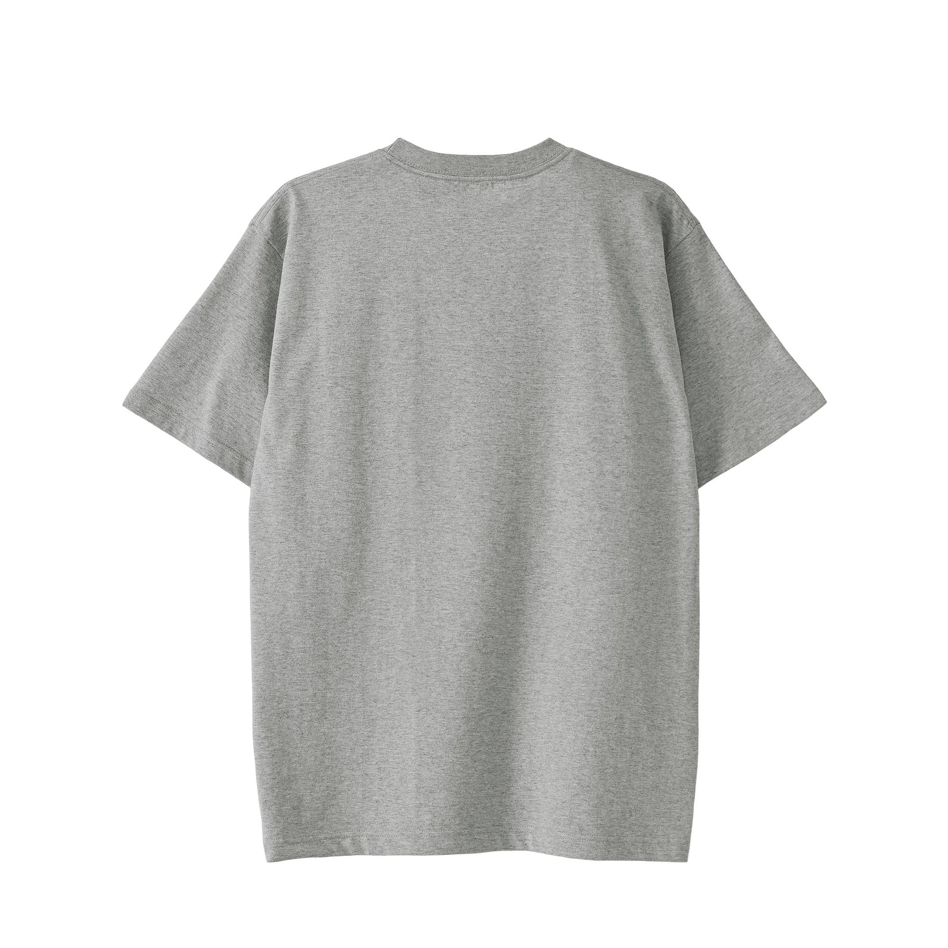 Tシャツ　刺繍ロゴ gray image