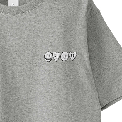 Tシャツ　刺繍ロゴ gray image