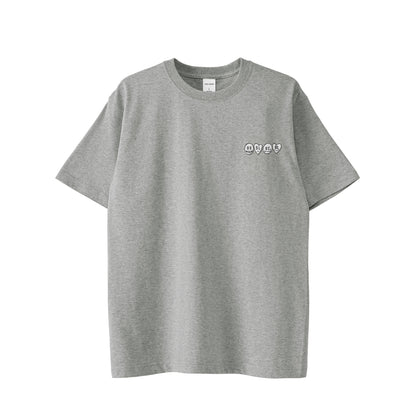 Tシャツ　刺繍ロゴ gray image
