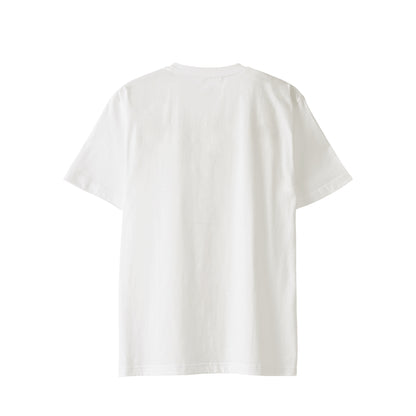 Tシャツ　刺繍ロゴ white image