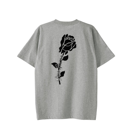 Tシャツ　ローズ gray image