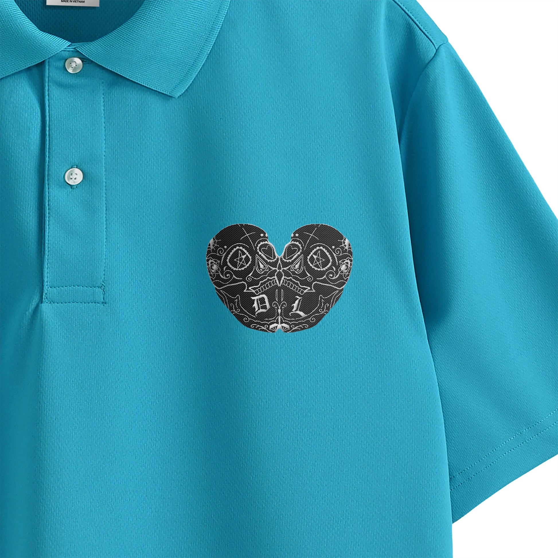 ポロシャツ turquoise-blue image