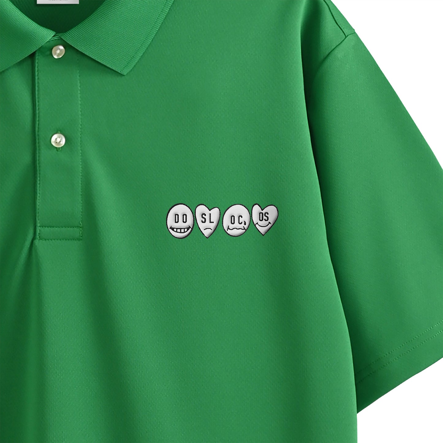 ポロシャツ　ニコちゃん green image
