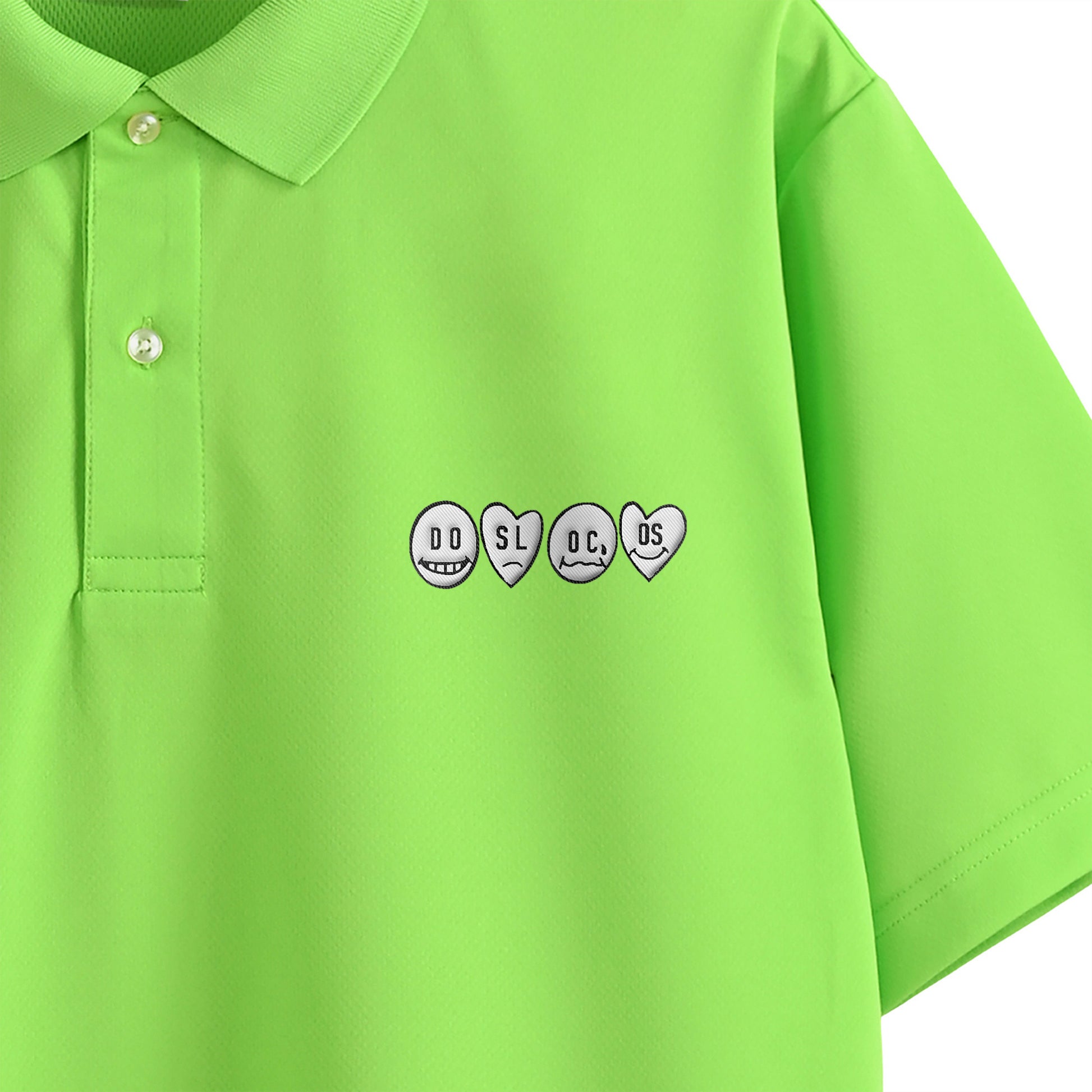 ポロシャツ　ニコちゃん light-green image