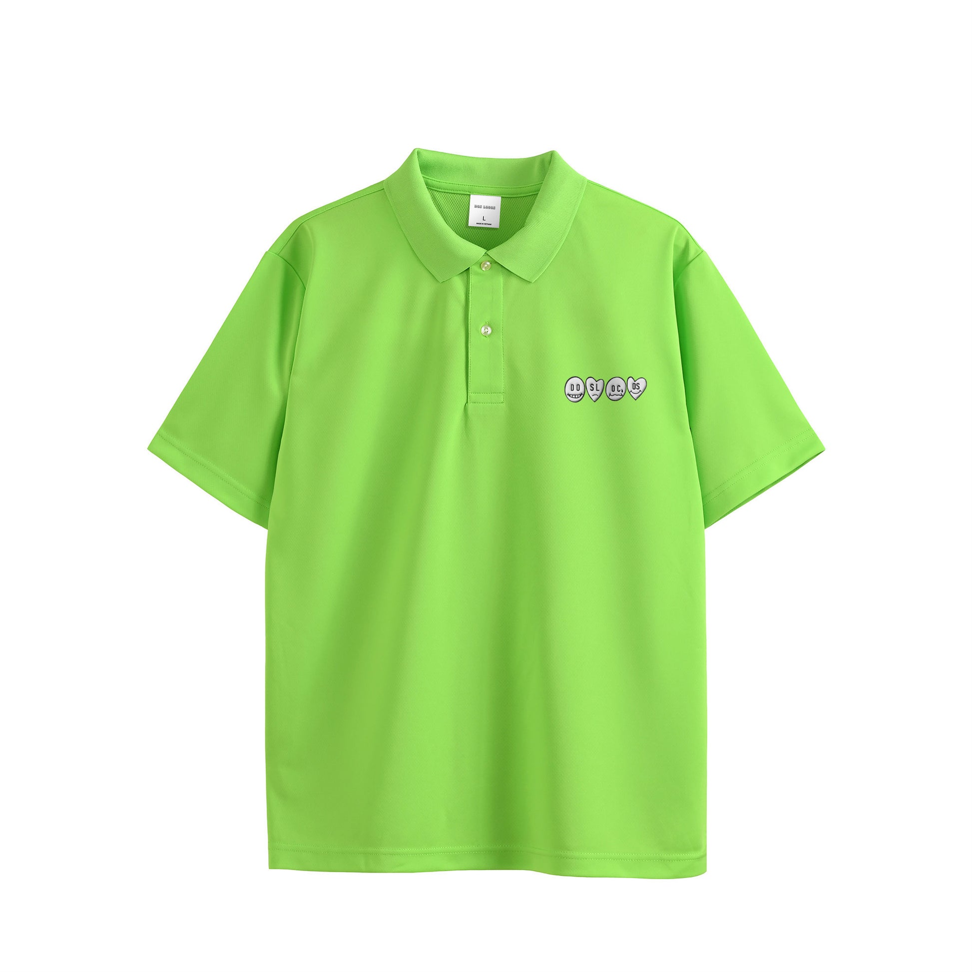 ポロシャツ　ニコちゃん light-green image